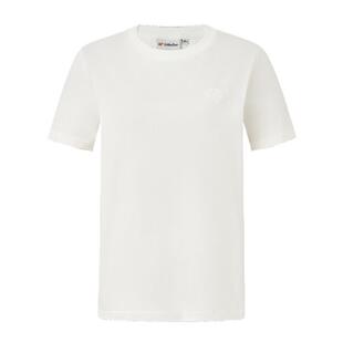 【春夏新品】GOLDEN BEAR/金熊2026年女士棉感基础款短袖圆领T恤