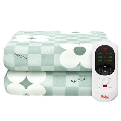 彩虹双人双控电热毯两年包换