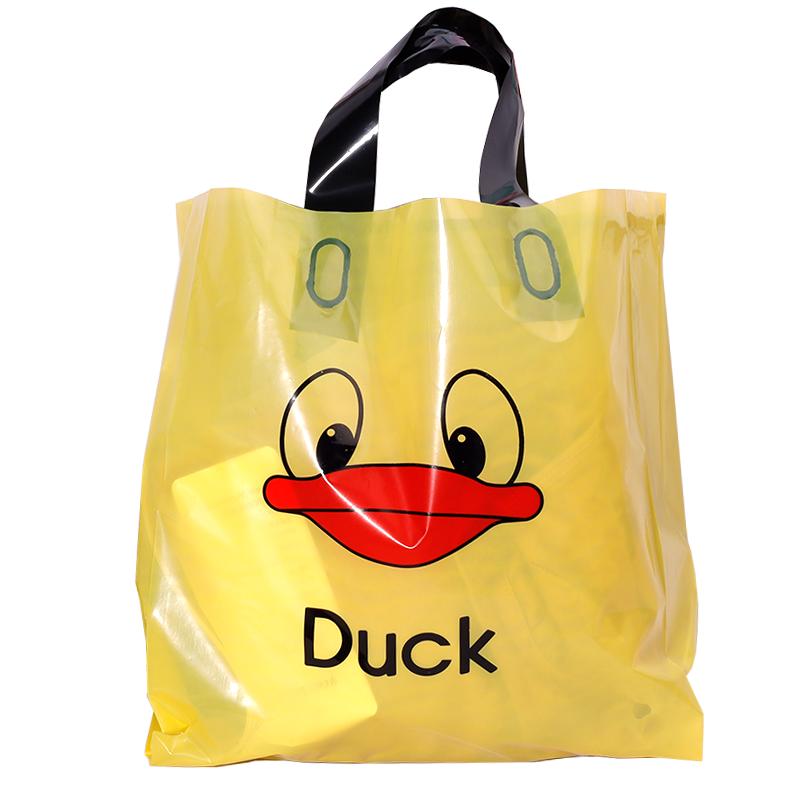 服装店礼品袋顶新小黄鸭购物袋