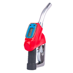 电子计量加油枪加油机配件自封加油枪柴油汽油甲醇加油枪带计量