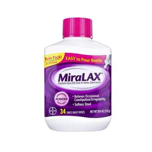 美国Miralax聚乙二醇3350通便粉578g便秘润肠道软化大便进口正品