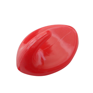 免打孔粘钩满胶喜庆红色塑料挂对联中国结小号收纳粘钩迷你小挂钩