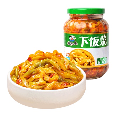 饭扫光榨菜根根入味下饭酱
