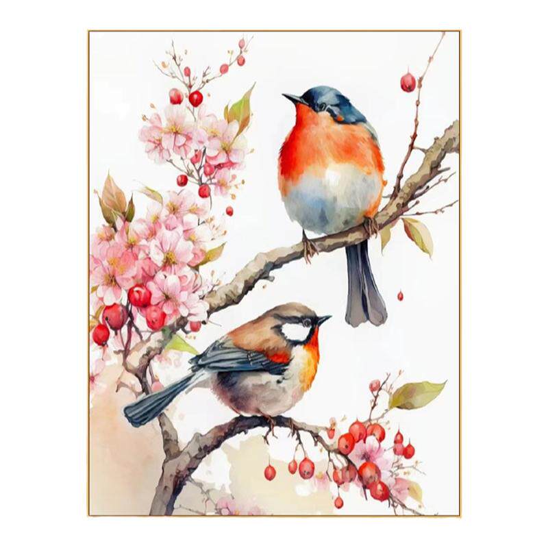 动物diy数字油彩画客厅装饰画