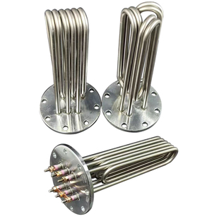 鹿城江心原厂加热管6千瓦9千瓦蒸汽发生器电锅炉8孔发热器电热棒