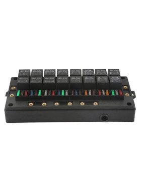 商务车改装直流电12V24V保险丝盒