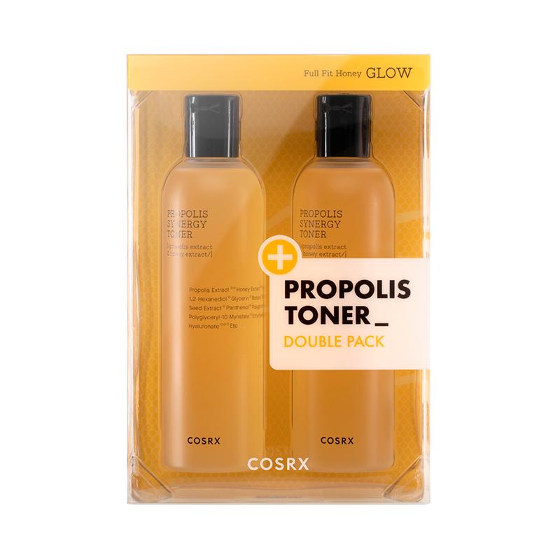 【限定礼盒】COSRX蜂胶爽肤水280MLX2瓶装湿敷水补水保湿护肤礼盒