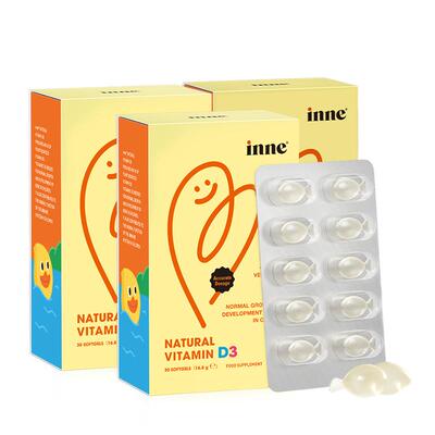 inne天然维生素D3INNE促进钙吸收