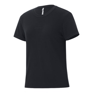 【26春新品】UPONPRO 基础款螺纹圆领宽松休闲感棉感短袖T恤上衣