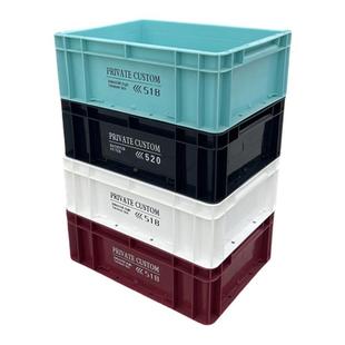 加厚养龟塑料箱物流长方形周转箱EU工业风鱼缸过滤零件盒不带盖子