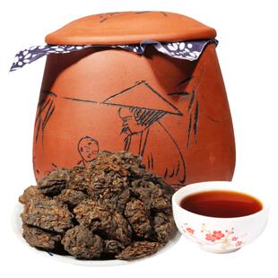 糯香普洱茶熟茶散茶老茶头新益号官方正品冰岛古树茶熟普茶叶送礼