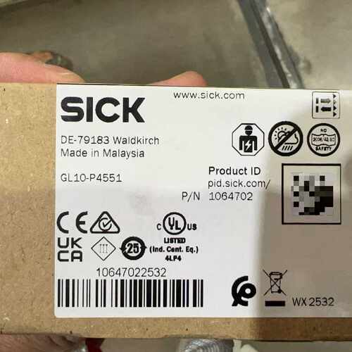 议价德国SICK西克光电传感器，型号GL10-P4551，货号1可维修