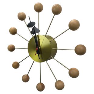 乔治尼尔森经典设计师糖果球挂钟艺术馆博物馆收藏时钟文化墙壁钟