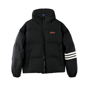 ER三条杠羽绒服男2026冬季潮牌90白鸭绒美式休闲保暖情侣外套