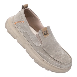 福连升2026春季新款休闲布鞋男送爸爸轻便透气软底舒适百搭帆布鞋