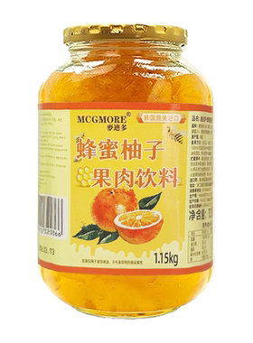 进口食品麦迪多蜂蜜柚子茶