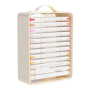 晨光直液式丙烯马克笔软头小学生美术专用亚克力层翻转不易透纸强覆盖力可叠色涂鸦DIY画画水彩笔高颜值新款