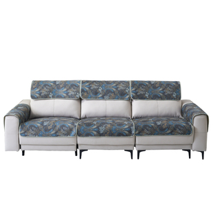 新款适用芝华仕沙发垫四季通用防滑皮沙发专用垫子高级感垫布盖巾