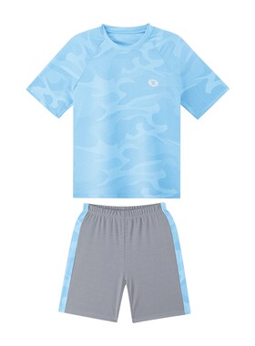左西男童夏装套装2026新款儿童夏季男孩篮球服短袖短裤两件套童装
