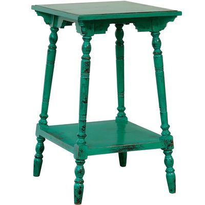 古朴年代复古做旧松木边几小茶几