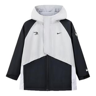 【加绒】Nike 3brand儿童夹克男女童外套保暖2026新款童装防风衣