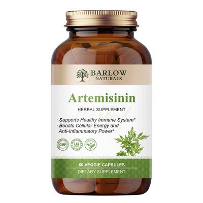 免疫力保健品胶囊美国进口天然粉精华BARLOW NATURALS青蒿60粒