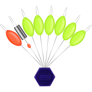 三信七星漂7+2橄榄流线型小胖子苗条形浮漂传统谷麦逗钓草洞鲫鱼