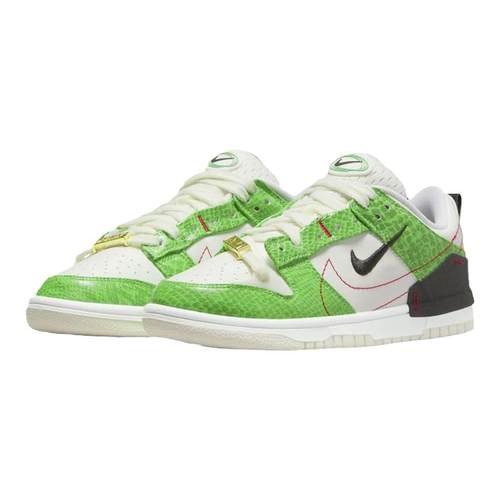Nike Dunk Disrupt 2 耐克 白绿蛇纹 女款低帮复古板鞋DV1491-101