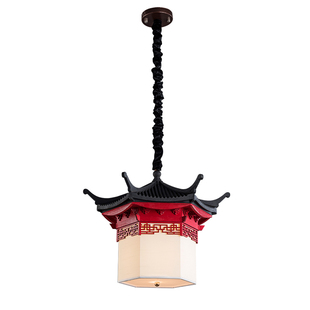 宋式美学吊灯阁楼中式禅意餐厅灯餐饮过道设计师展厅民宿酒店灯具