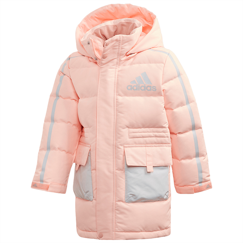 Adidas/阿迪达斯正品新款小童装冬季训练休闲运动羽绒服 GG3643