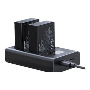 【国家3C认证】绿联np-w126s相机电池XT50 XM5适用富士XT3 XT30二代/三代 XS10 X100VI XE5 XT20 XA7充电器