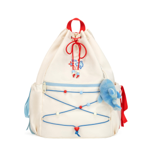 官方原创孙颖莎周边双肩包女2026新款学生书包大容量旅游轻便背包