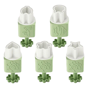 拜格宝宝馄饨模具婴儿专用辅食压花云吞小馄饨模具全套烘焙组合