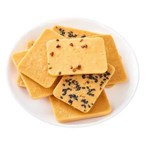 猫里奥干烙蛋糕饼干散装花生芝麻红枣原味早餐脆饼小包饼乾商用