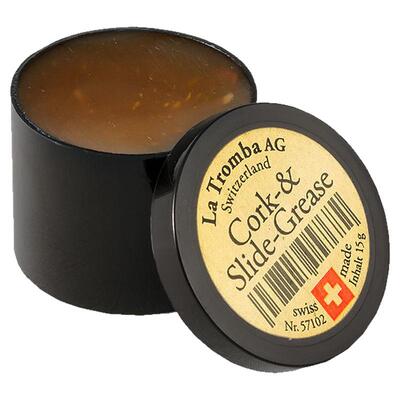 La Tromba 黑管萨克斯软木膏小号圆号拉管膏调音管 接口油 润滑油