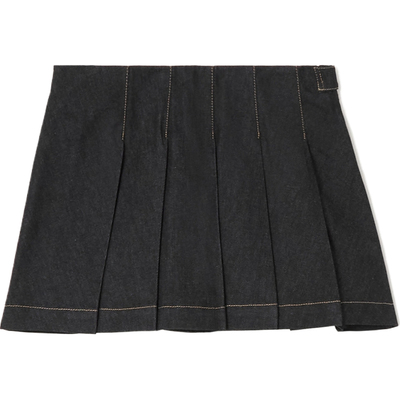 【折扣】REMAIN BIRGER CHRISTENSEN 女牛仔迷你百褶裙