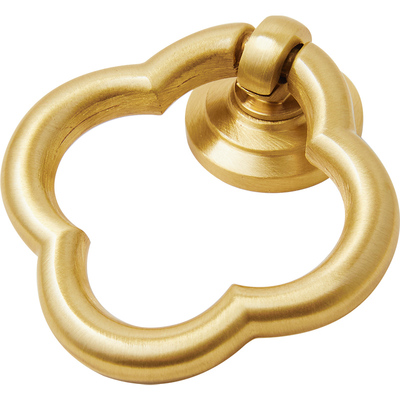 单孔黄铜衣橱柜门轻奢简约拉环