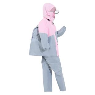 儿童分体雨衣雨裤套装全身防水中小学生上学男女童中大童骑行专用