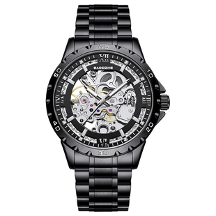 2026新款镂空全自动纯机械手表男款瑞士正品防水男士初中高中学生