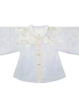 毛绒雪貂昭君袄马面裙汉服