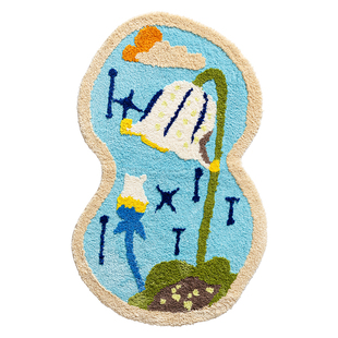 地毯卧室床边加厚毛绒毯少女梳妆台脚垫衣帽间装饰地垫不规则异形