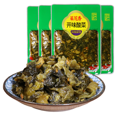 菜花香开味酸菜爽品下饭小咸菜