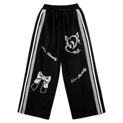 爵士舞裤子女童jazz黑色街舞跳舞