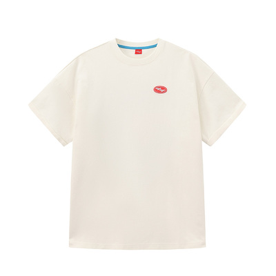 wigglewiggle撞色宽松短袖T恤