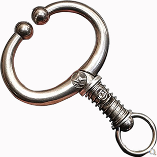 牛鼻圈牛鼻环不锈钢金属养牛设备器械大号牛鼻子钳子免打孔牵引栓