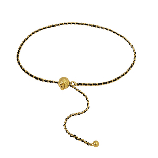 小金球小香风腰链装饰夏季夏天女网红裙子腰带配饰连衣裙链条腰封