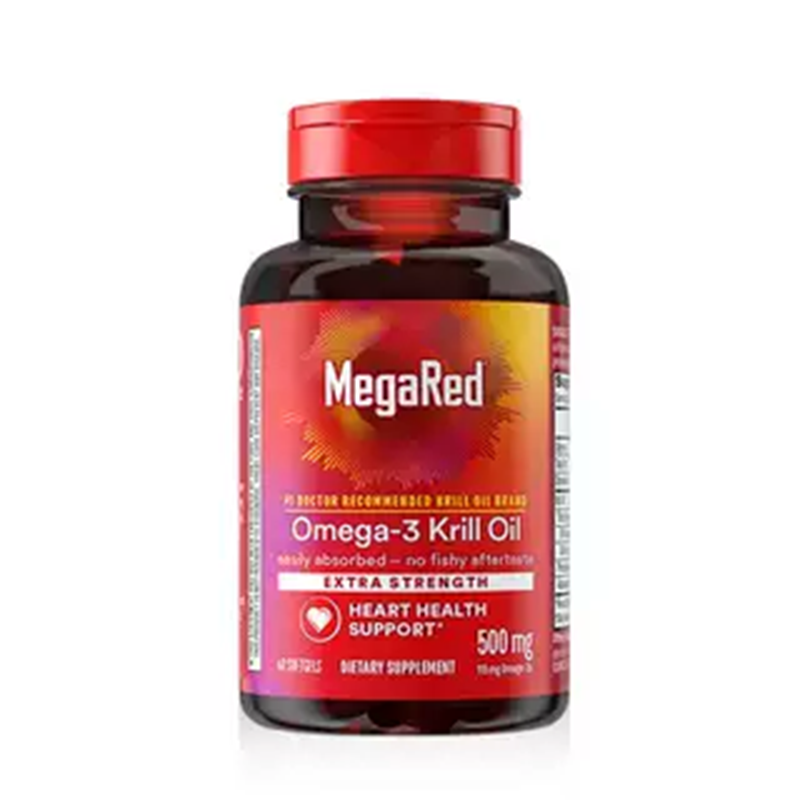 【香港直邮】MegaRed/脉拓磷虾油南极omega3软胶囊500mg40粒