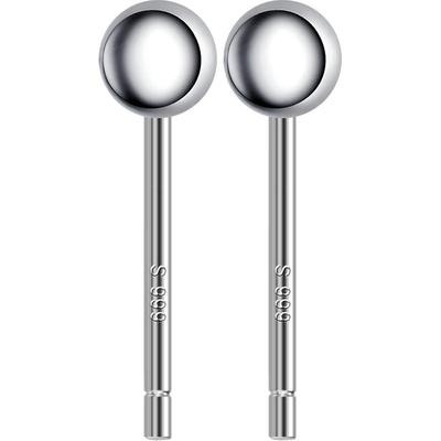 999足银纯银养耳棒耳钉