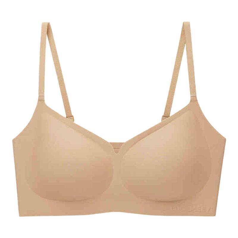 幸棉无痕粉底液文胸女无尺码大胸收副乳不空杯胸罩隐形防下垂文胸