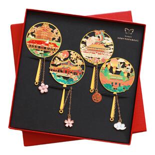 北京紫禁城特色金属书签创意设计午门角楼御花园太和殿定制送朋友